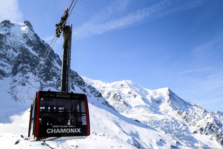 Chamonix Aiguille du Midi cable car